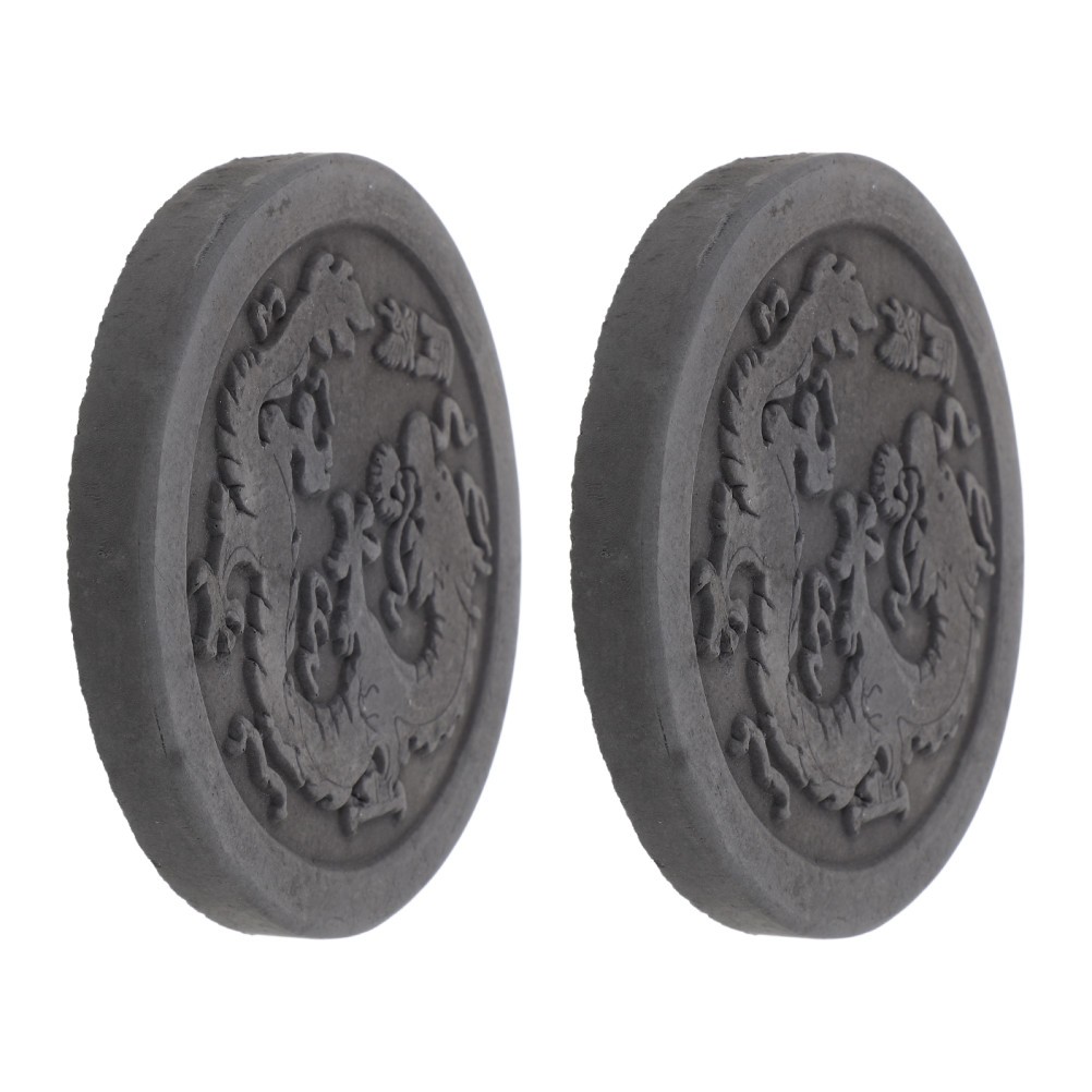2 Pcs Rubbing Mold Mini Art Education Supply Stamps for Crafts