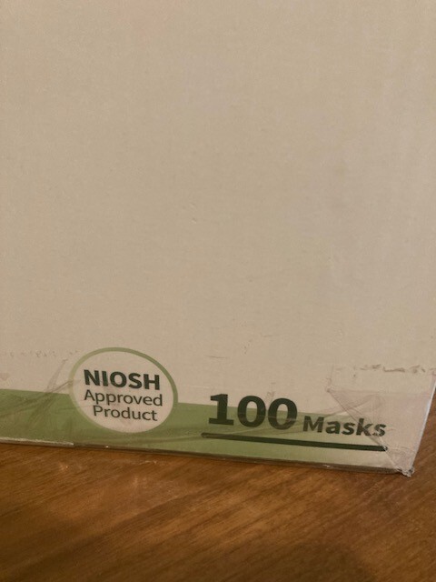 NIOSH FLTR Pure Protection Particulate Respirator N95 Mask 100-Pack