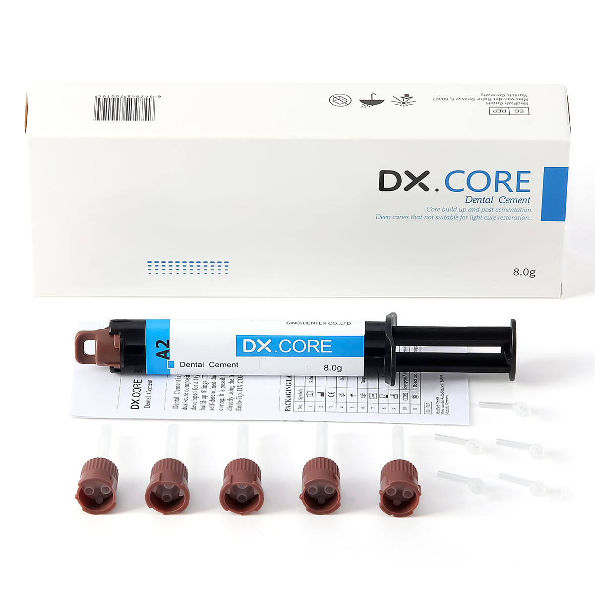 Dental Dual Cure Flowable Composite Resin Refill Core Build Up /Bonding Adhesive