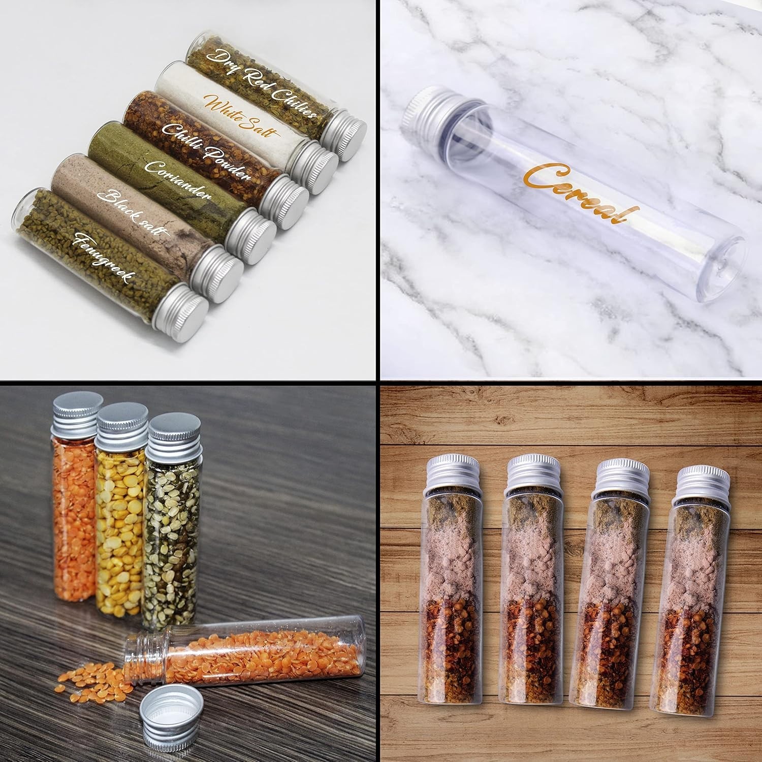 50 ml Plastic Tubes with Caps – 30 PCS for Organizing Liquids & Crafts