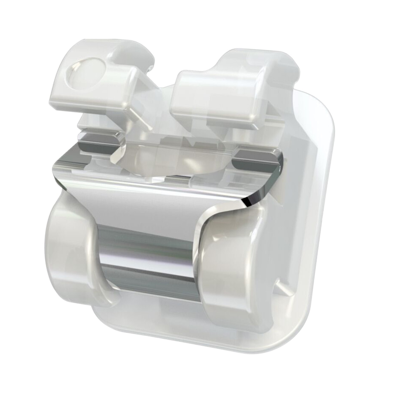 Orthodontic Bracket Self Ligating Ceramic Clear Aesthetic Interactive Roth 0.022
