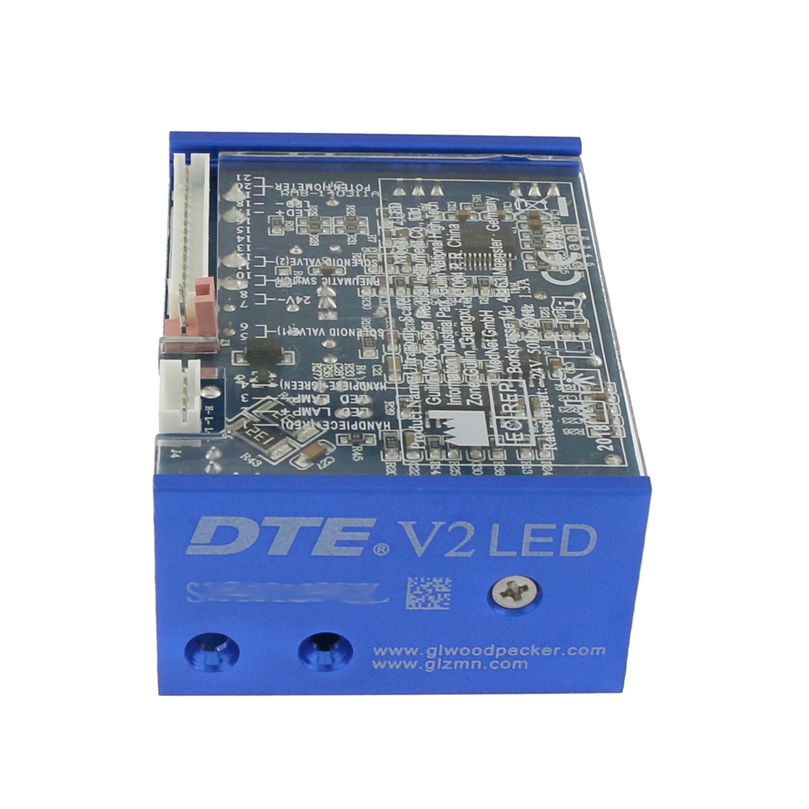 Woodpecker Ultrasonic Scaler DTE V2 LED Handpiece HD-7L Dental Tips Fit Satelec