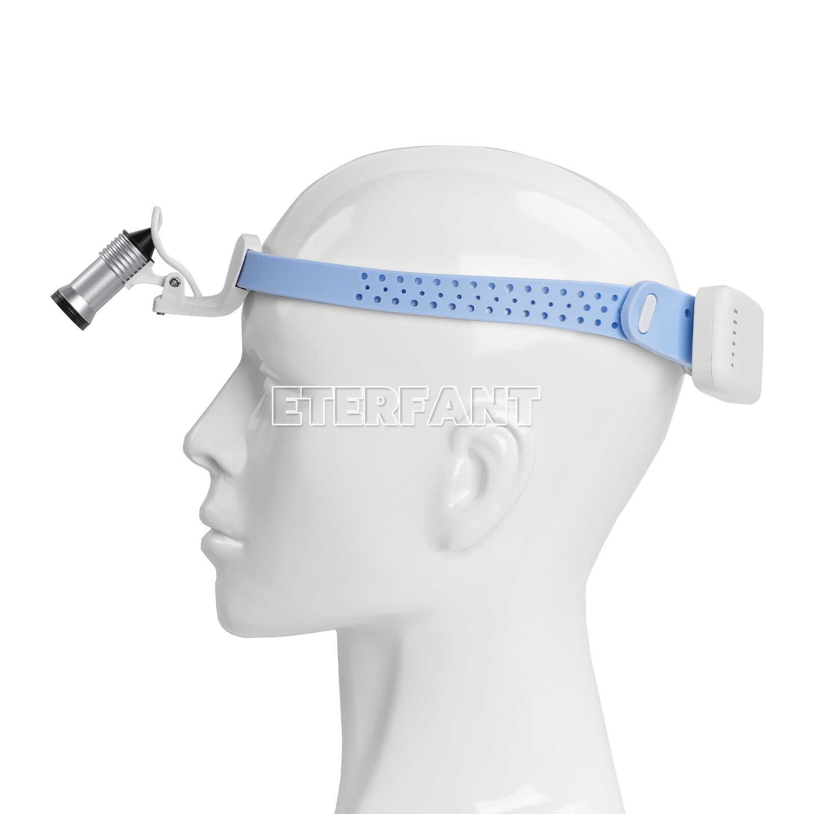ETERFANT Lightweight Silicone Headlamp Dental Surgery Medical 5W LED Blue