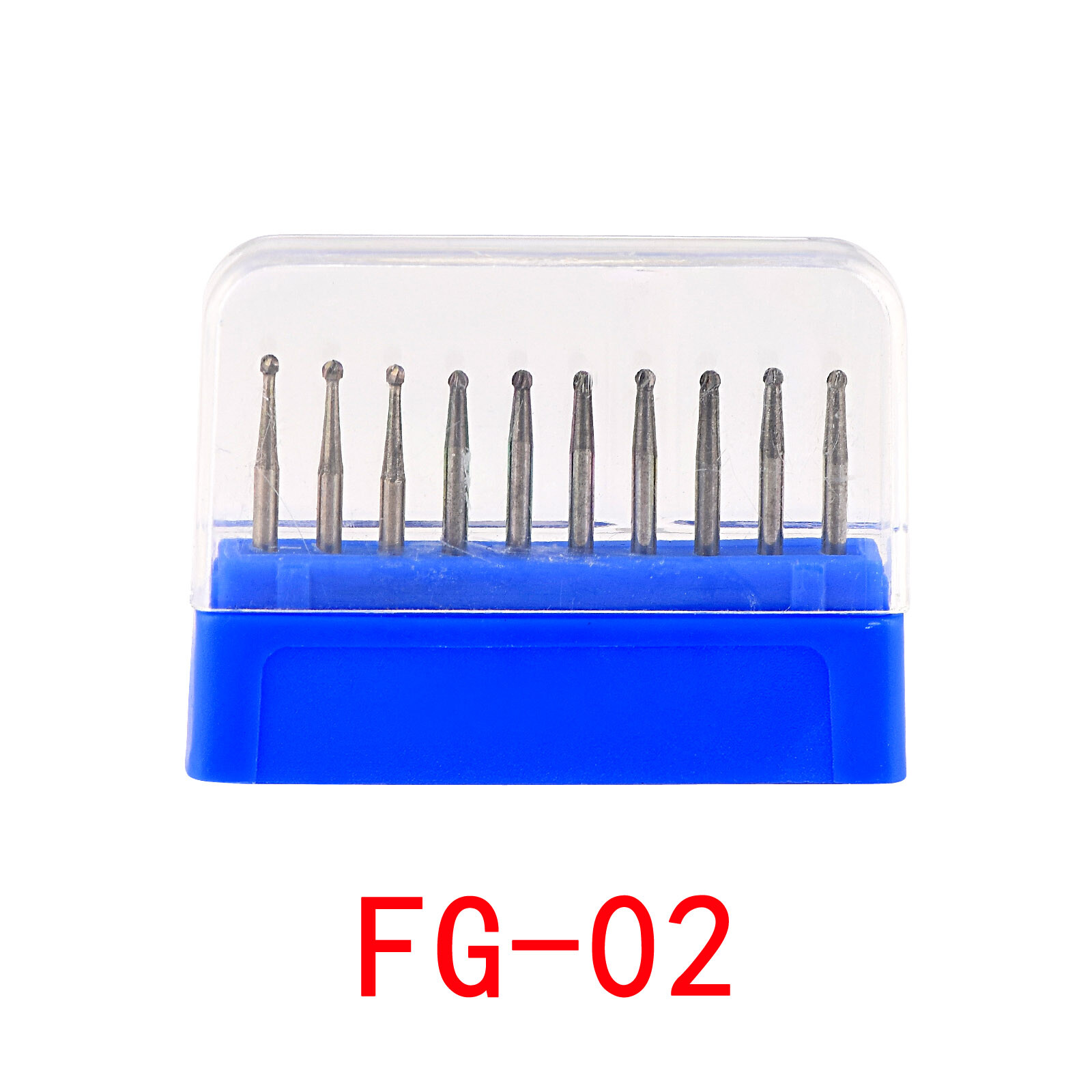 10Pcs Dental Carbide Steel FG Burs Polishing & Finishing Bur Drills High Speed