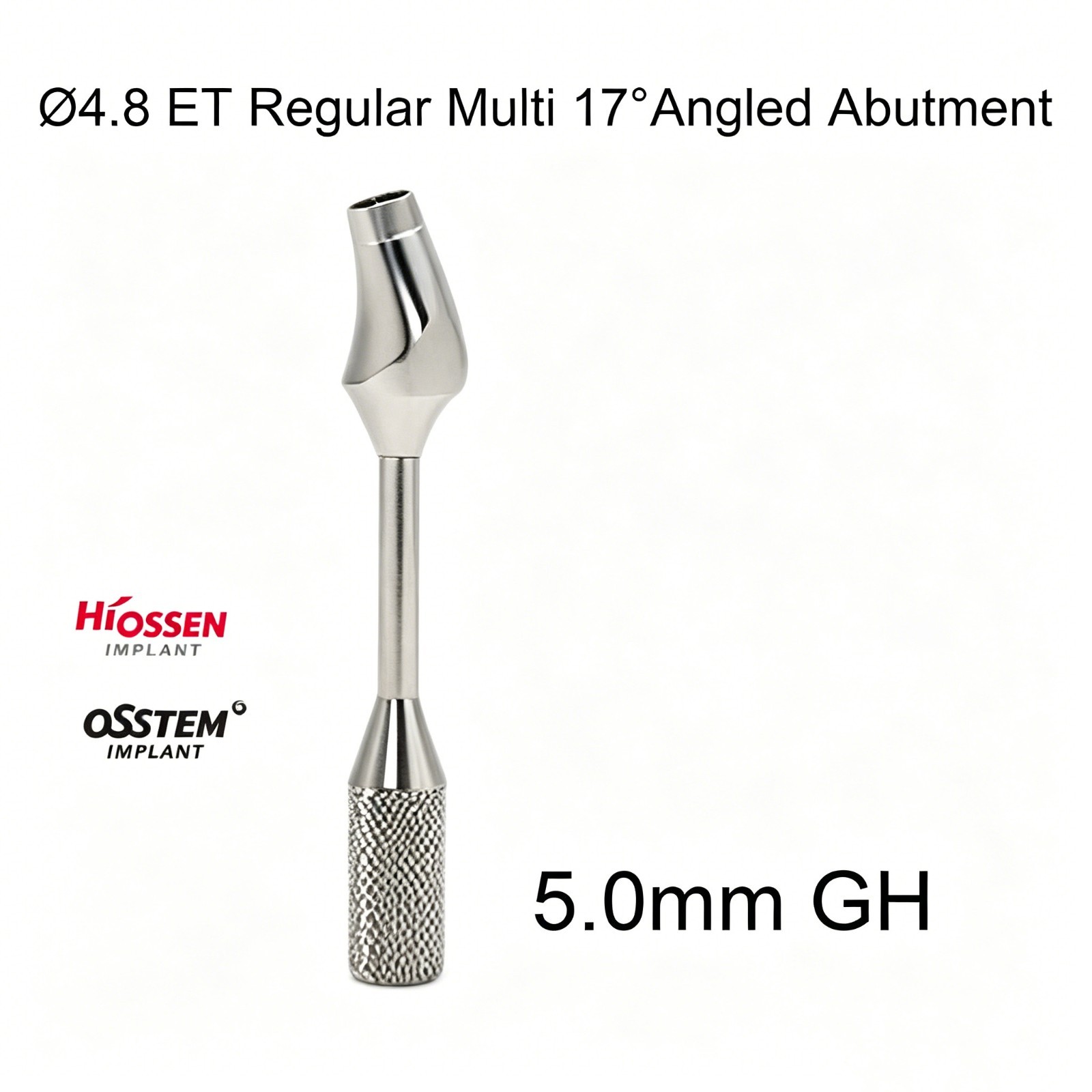 Dental 17° Angled Multi Unit Abutment 4.8mm MU for Hiossen Hex Standard Regular