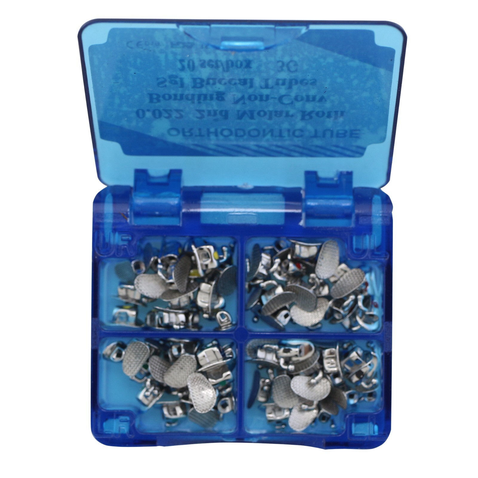 80 Orthodontic Buccal Tube Dental Tubos Ortodoncia 1st 2nd Molar Roth MBT 022 3G