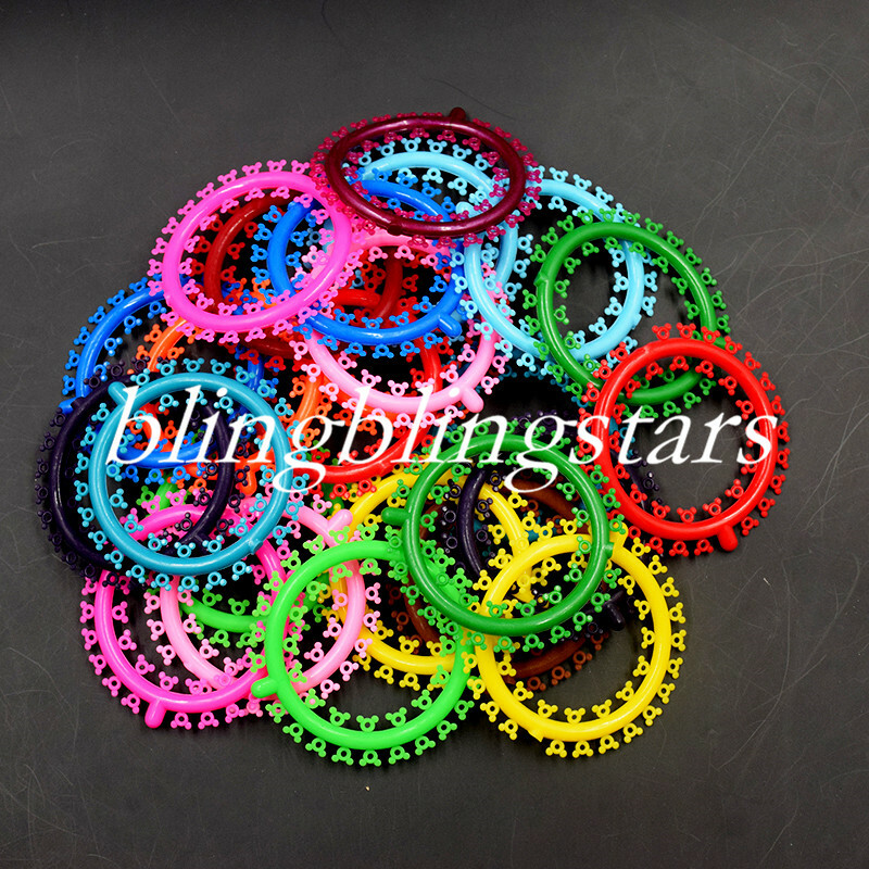 1000 Pcs/Pack Dental Orthodontic Cartoon Ligature Ties Kitty/Flower/Cat 3 Sizes