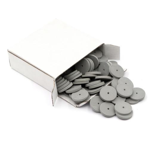 Dental Lab Rubber Polishing Wheels Burs Silicone Polishers Porcelain