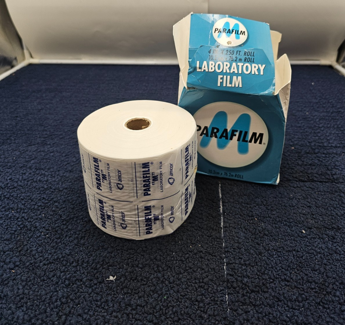 Amcor Parafilm M PM-999 All-Purpose Laboratory Film 4in x 250 feet