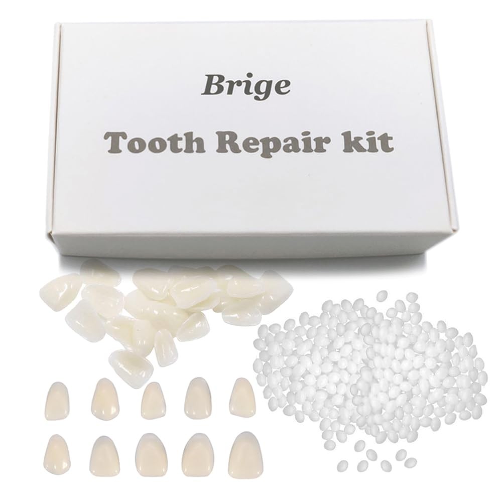 Brige Tooth Repair kit for Filling The Missing Broken 1 Count (Pack of 1)