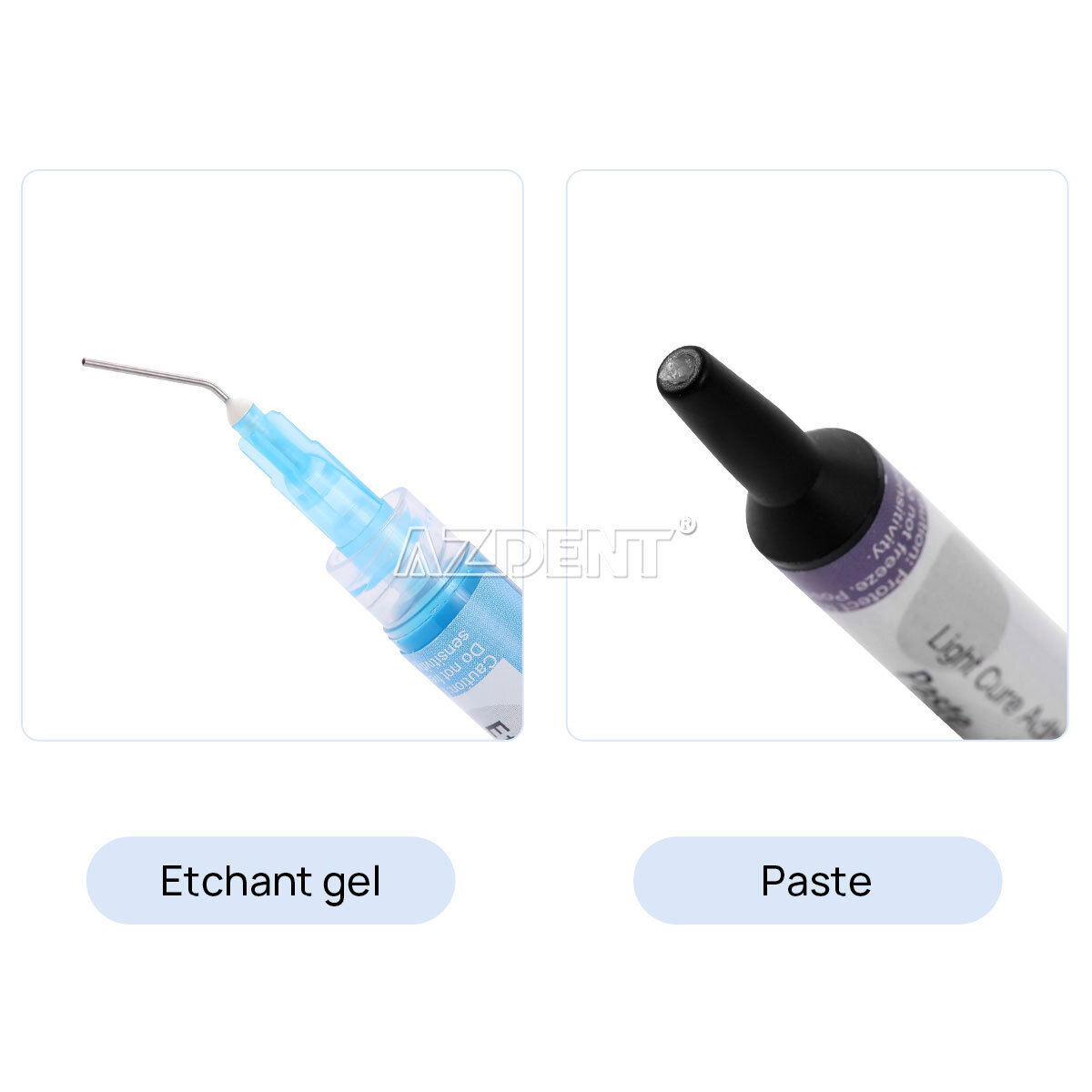 Dental Ortho Bonding Light Cure Resin Composite Kit/ LED 1S Curing Light Lamp