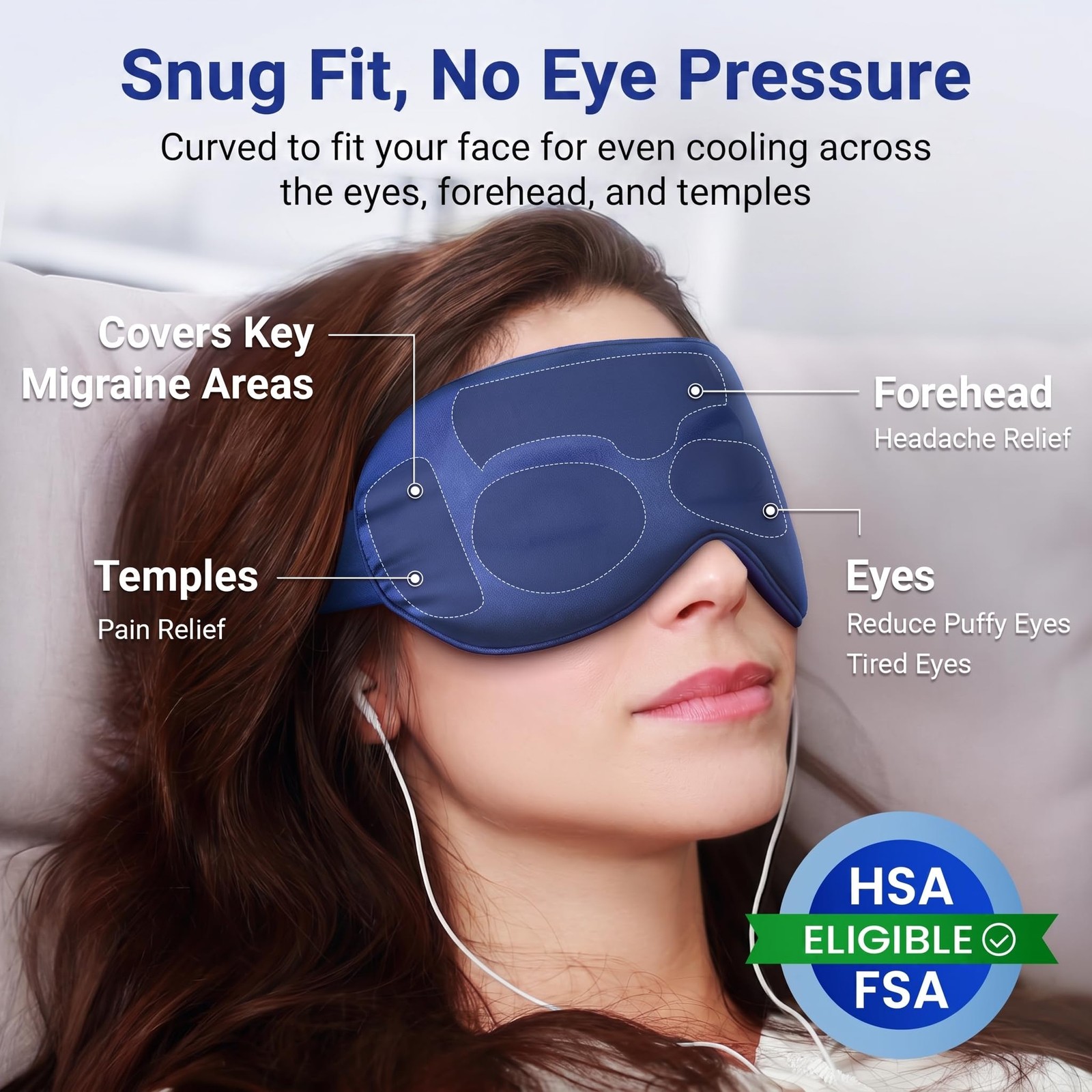 Hsa Store Eligible Items Fsa: Cold Compress for 1 Count (Pack of 1), Blue