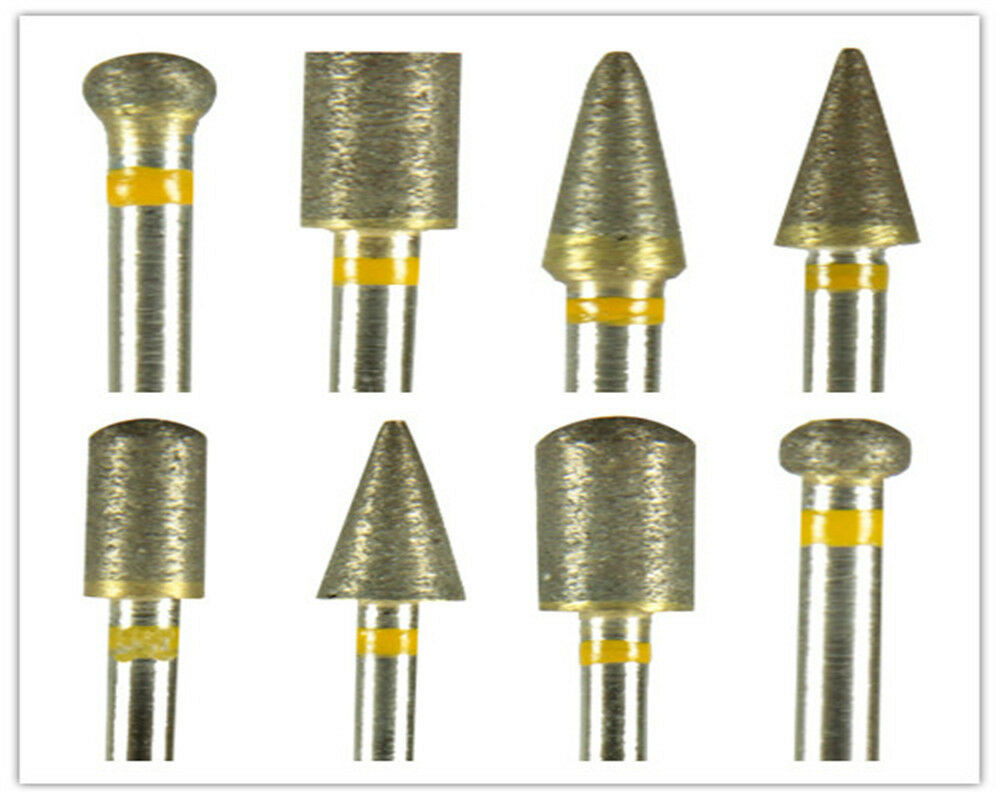50 Pieces Sintered Diamond Bur Dental Lab Tool Sets Jewelry Alloy Polishing Burs