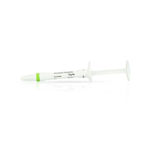 Ivoclar Vivadent Variolink Esthetic Try-In Paste Syringe 1.7 Gm Light+