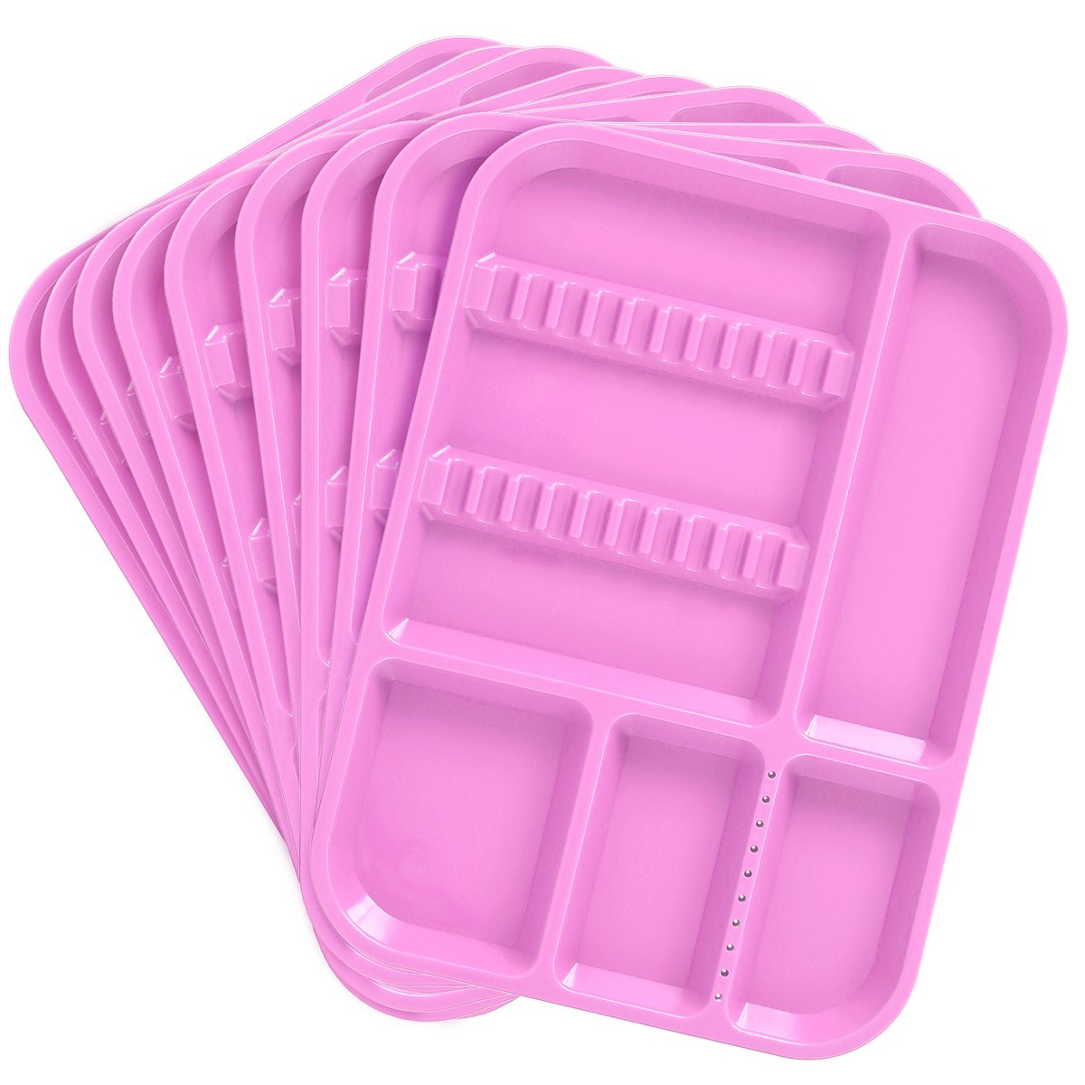 AZDENT Dental Plastic Instrument Trays Size B Autoclavable Medical Set Up