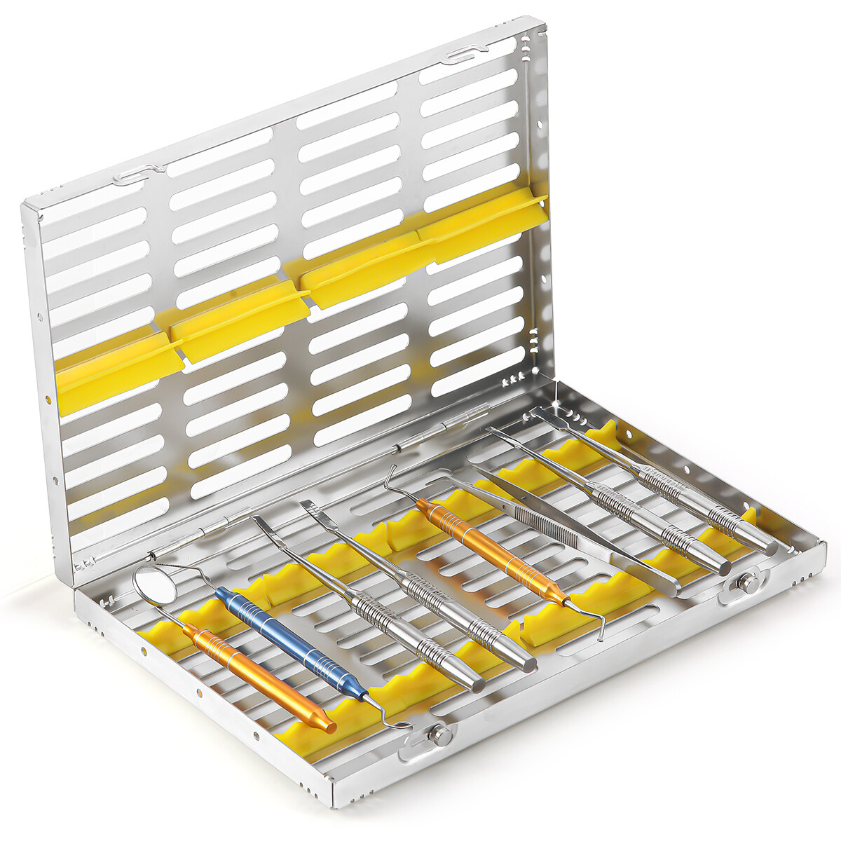 Dental Sterilization Rack Surgical Autoclavable Sterilization Disinfection Box