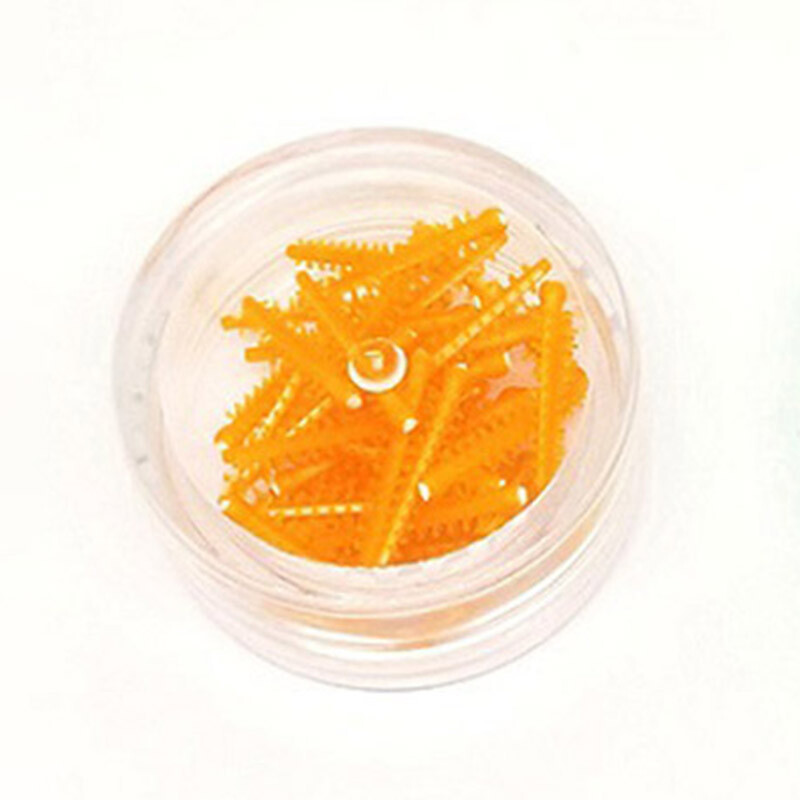 40Pcs/Pack Dental Plastic Adaptive Wedges Orange&Green In Dental Consumables