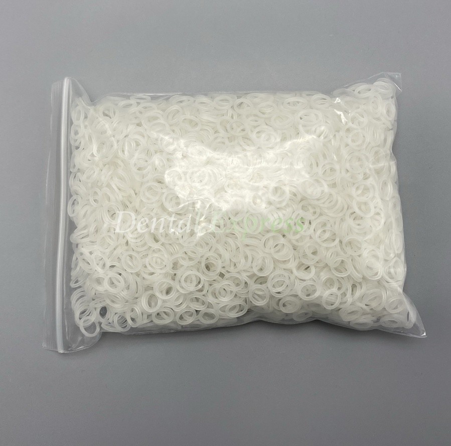 5000pcs Dental Orthodontic Rubber Bands Elastics Ligature Ties 2.5/3.5/4.5/6.5OZ