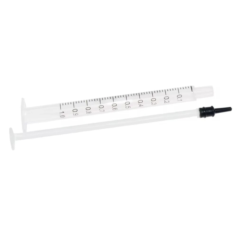 100PCS 1ml Sterile Luer Slip Syringes No Needle Disposable Individually Wrapped