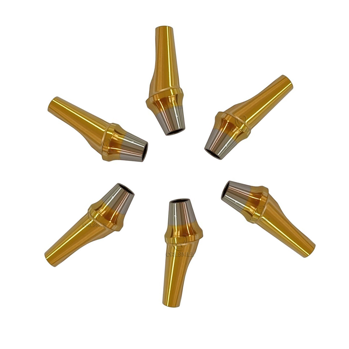 20Pcs Dental Angled abutment 17° with Screw Fits Hiossen Osstem TS Mini Regular