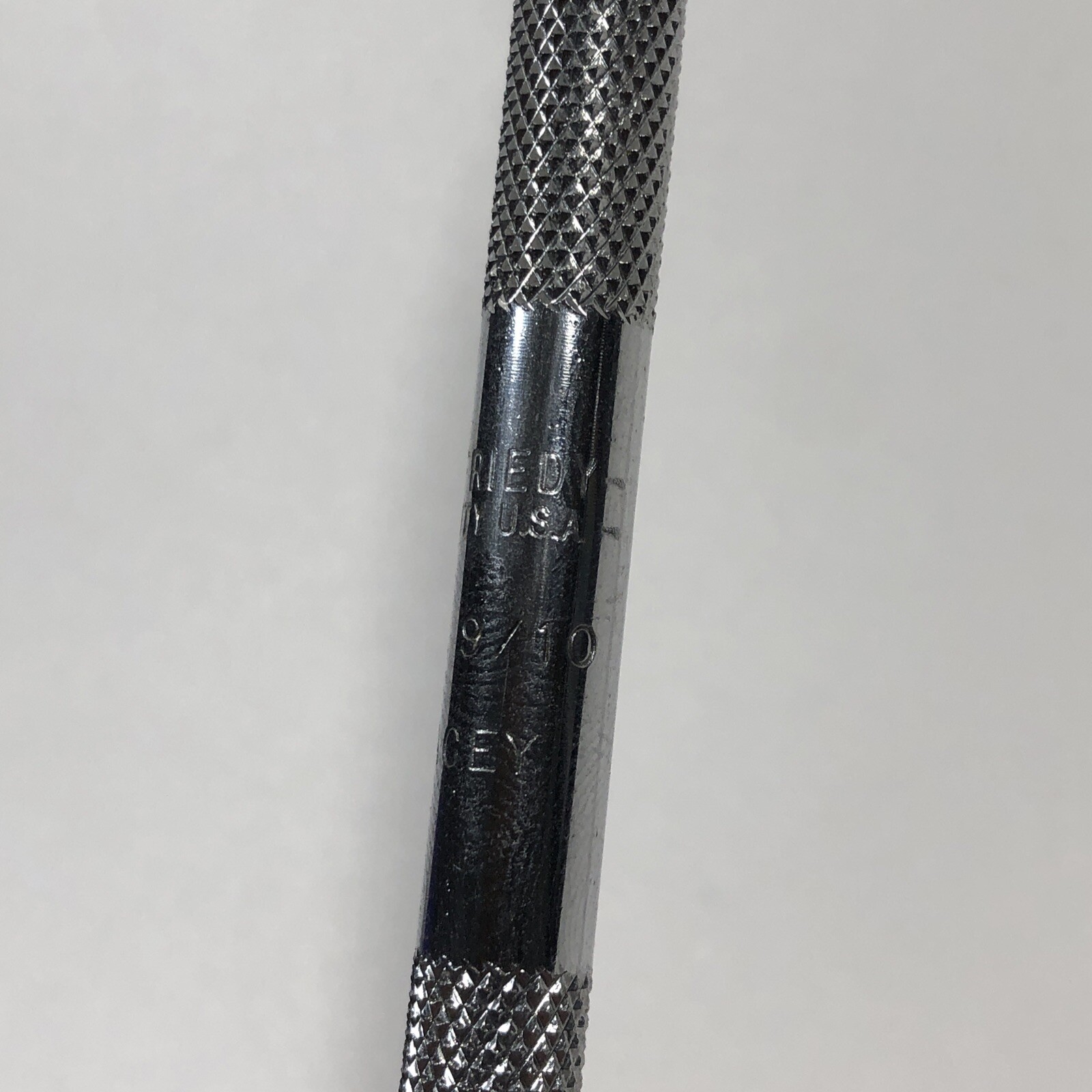 Hu-Friedy 9/10 Gracey Curette Handle #SG9/10 USA Double Side Knurled Vtg Dental