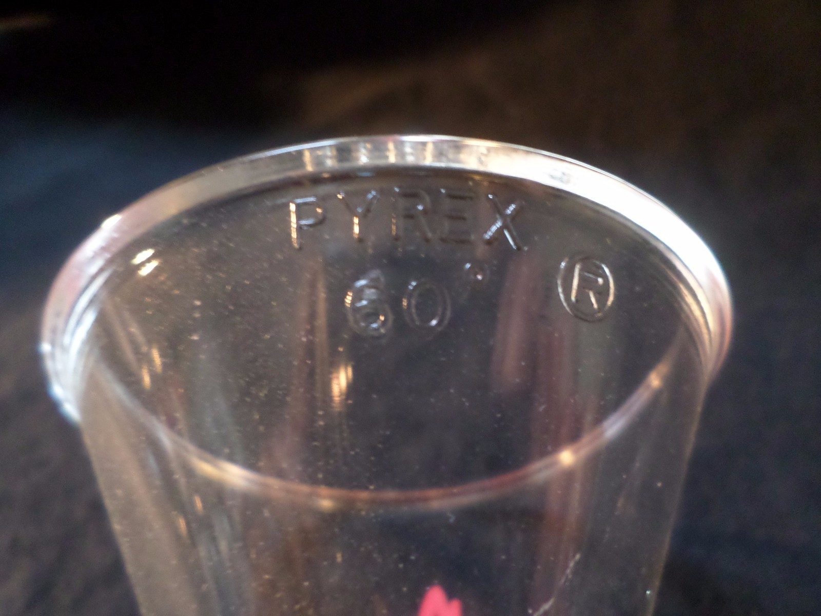 Corning Pyrex Glass 65mm ID 60° Angle Long Stem Filling Funnel