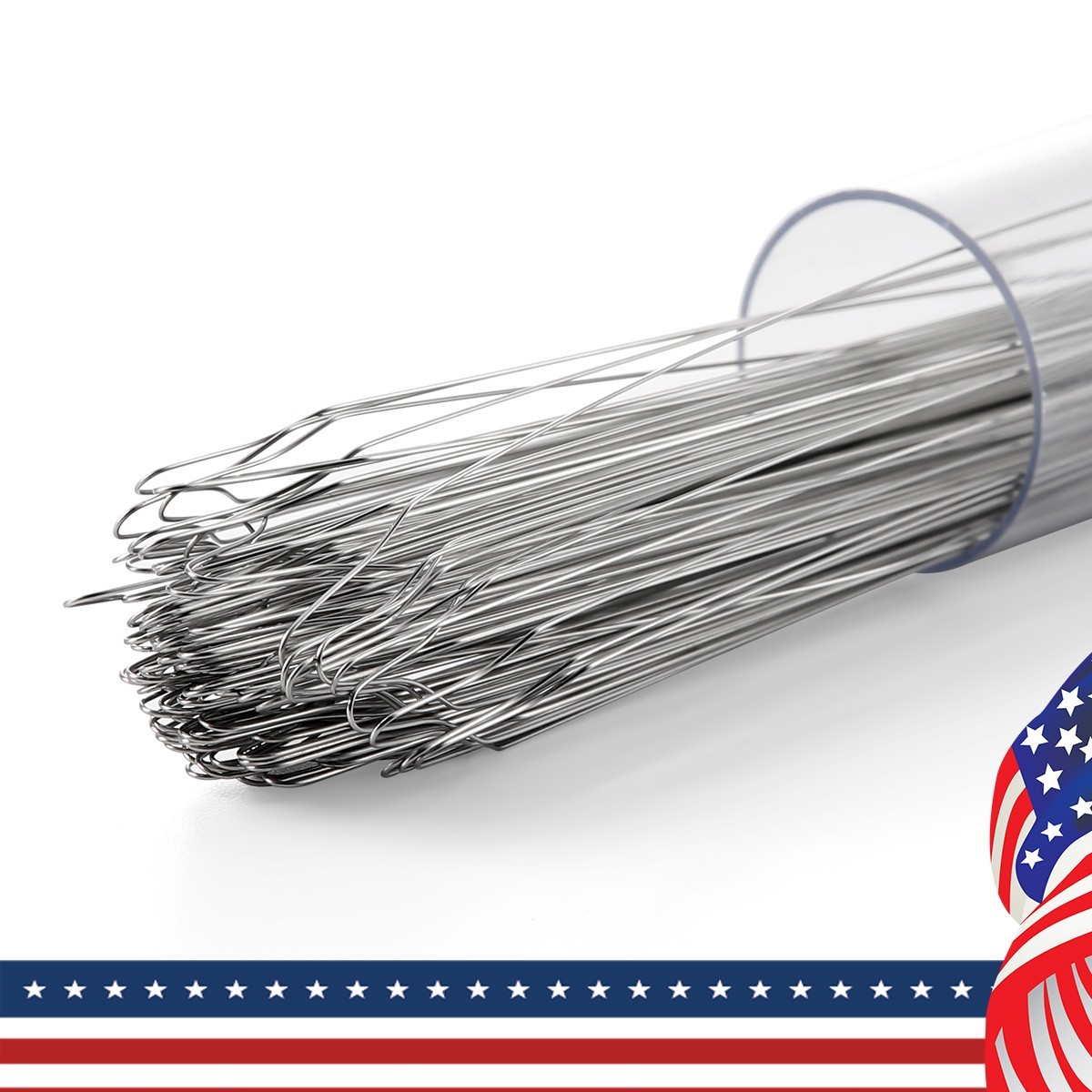 Dental Ligature Ties Orthodontic Wire Preformed Long Short Stainless Steel 100pc
