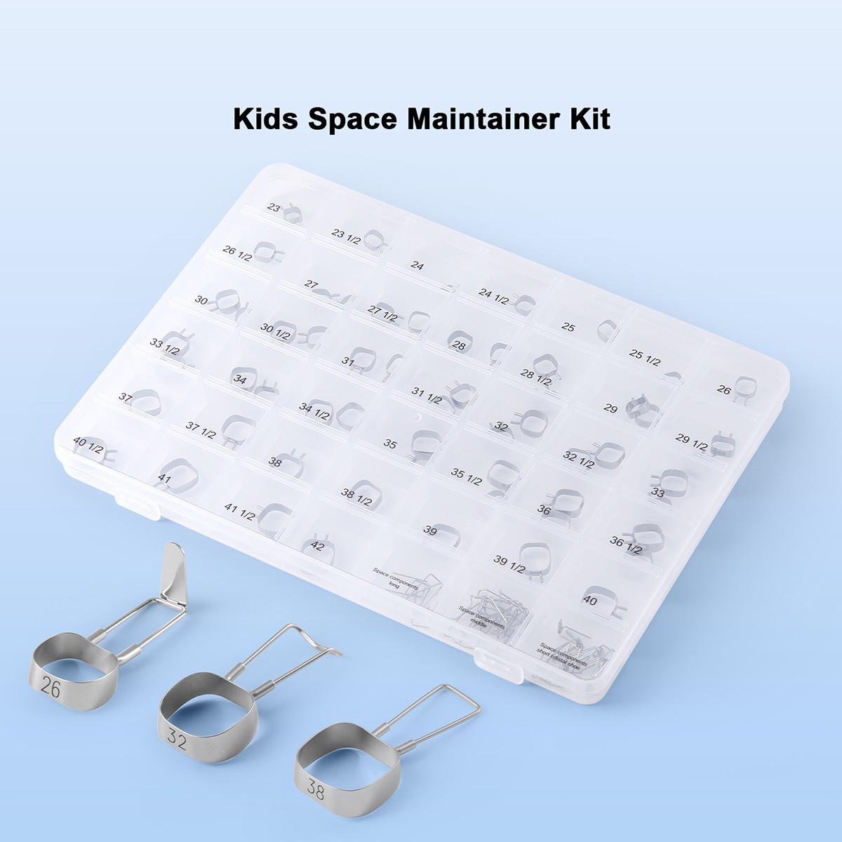 64pcs DENTAL Anterior Transparent Crowns № 1.910 CLEAR COLOUR Free Ship