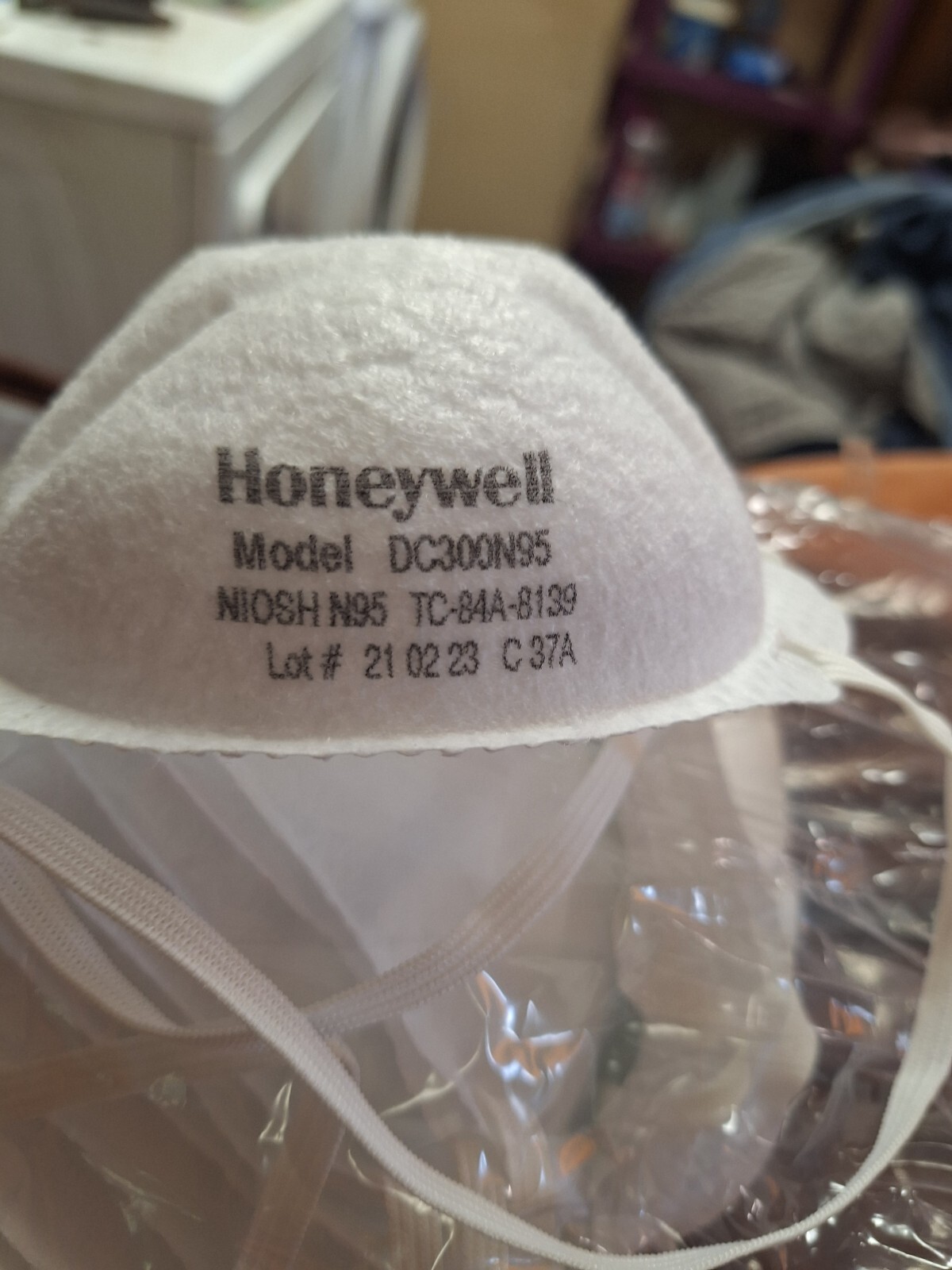 20pcs 20 Pack Honeywell N95 DC300N95 Respirator Particulate Masks NIOSH