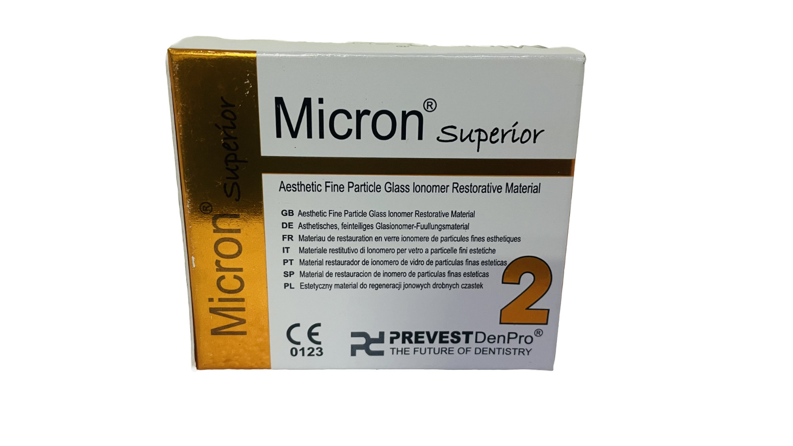 Micron Superior 2 Prevest Denpro Glass Ionomer Dental Cement Permanent Resto