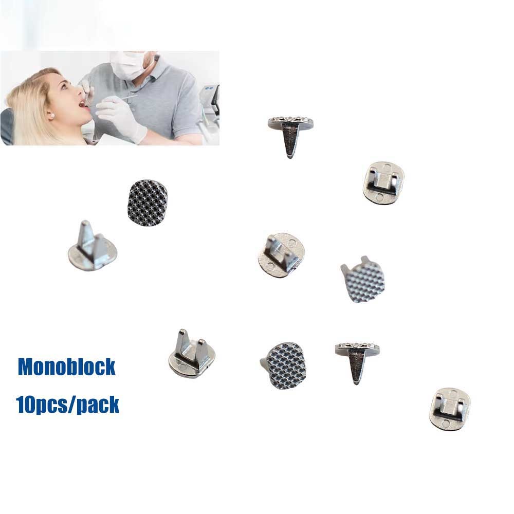 Dental Ortho Bite Turbos Openner Tongue Tamers Monoblock Bondable Hinge 10 Packs