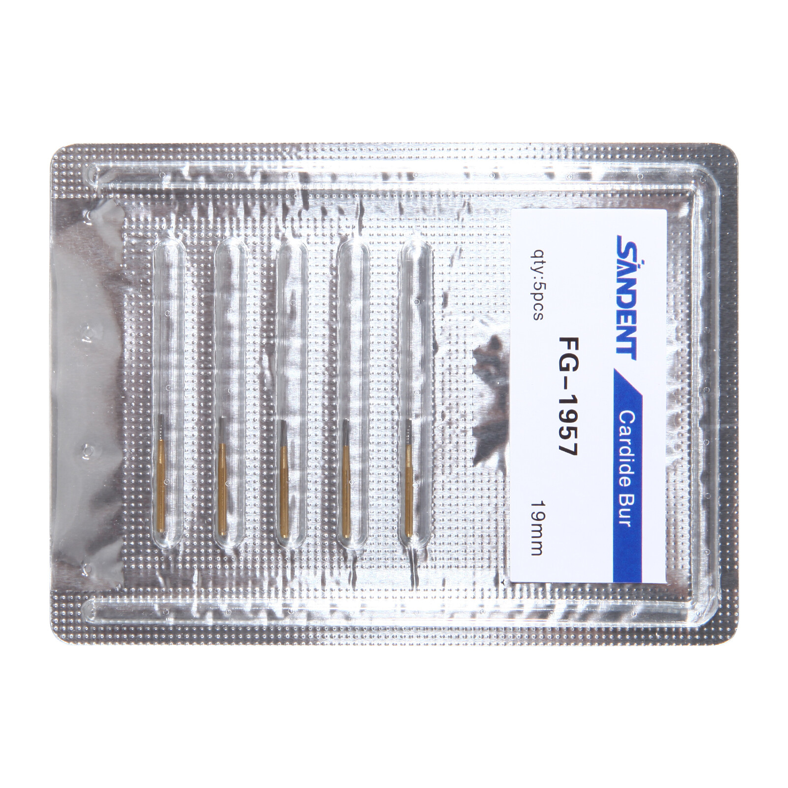 FG-1957/FG-1958 High Speed Dental Tungsten Steel Carbide Crown Metal Cutting Bur