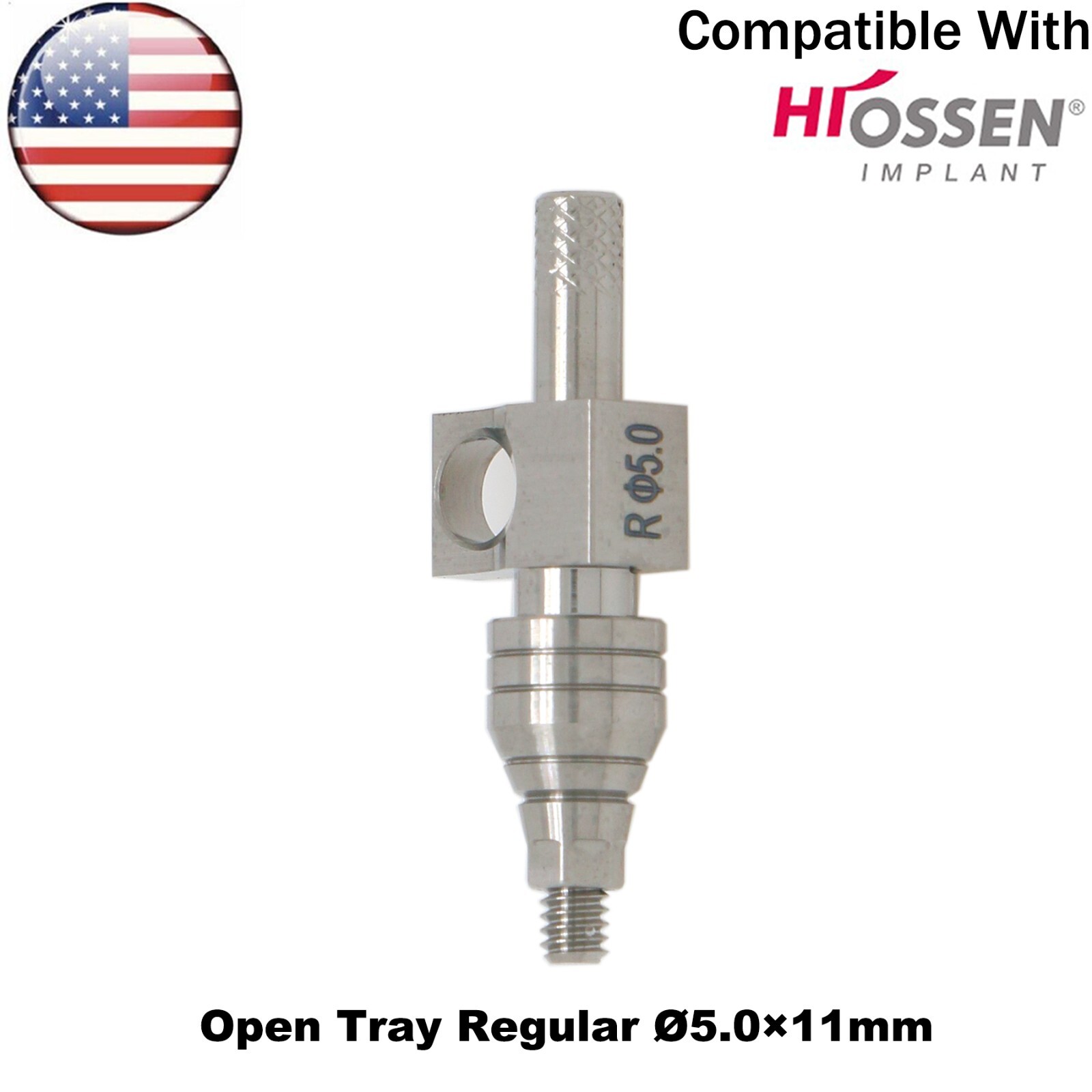 US Dental Transfer Impression Coping Open Tray M/R Fits Hiossen Osstem ET