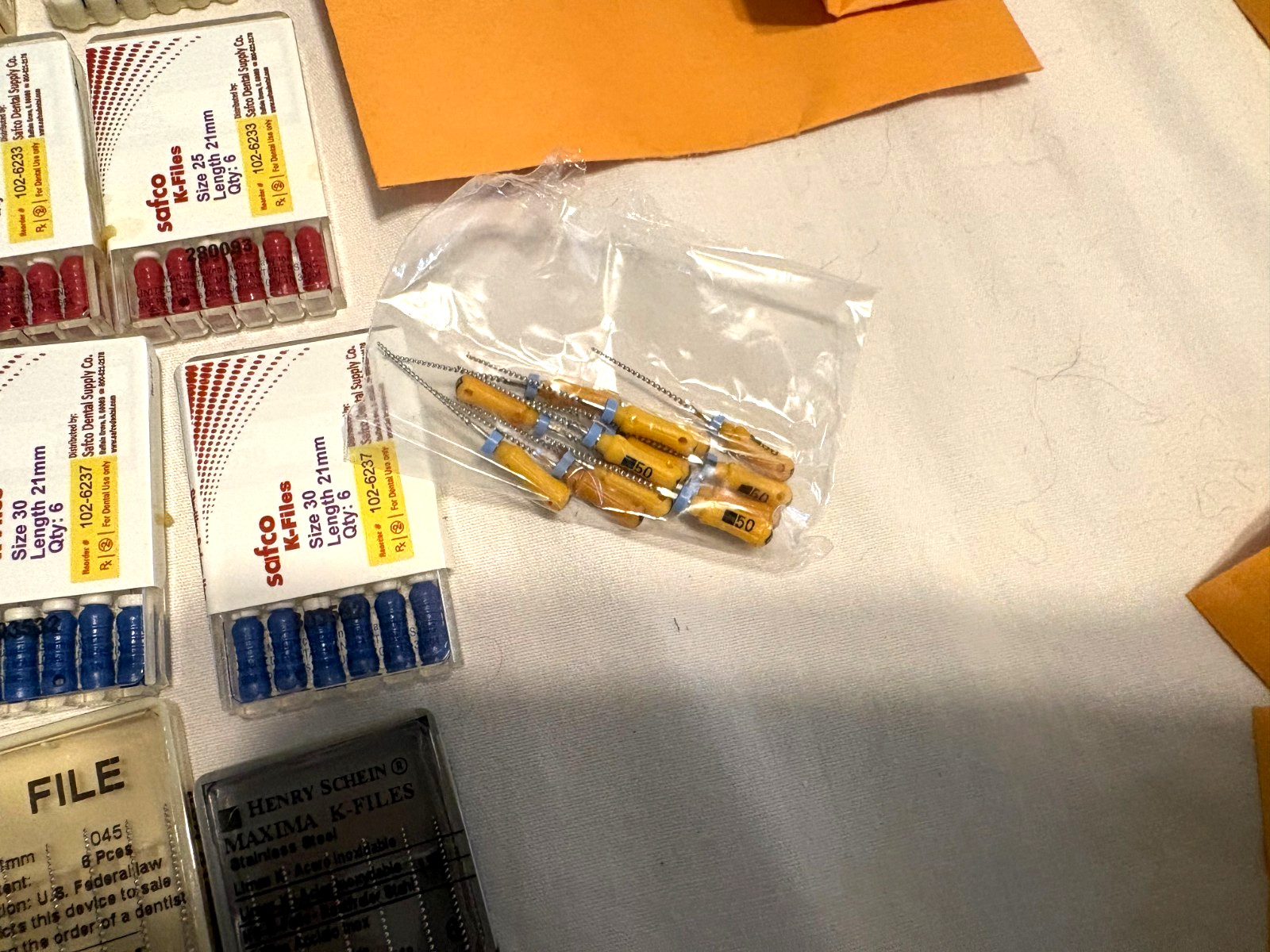 MASSIVE! !Dental Root Canal Endo K-files AND TOOLS LOT