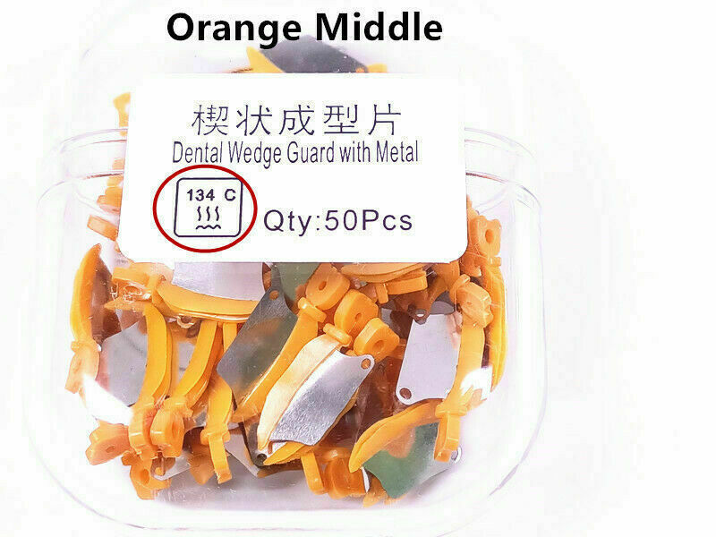 50Pcs/Box Dental Fender Wedges Interproximal Diastema Matrix Blade Guard Gingiva