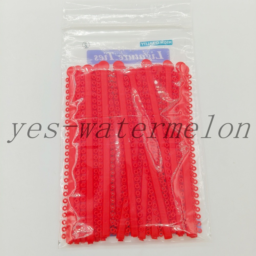 Dental Orthodontics Ligature Ties Elastics Rubber Bands O-ring 1000 Pcs/Bag