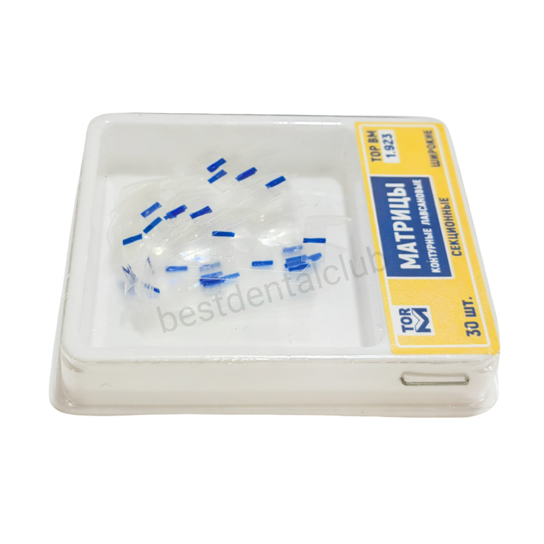 1Box Dental Clear Matrix Transparent TOR VM Matrices Polyester Strip