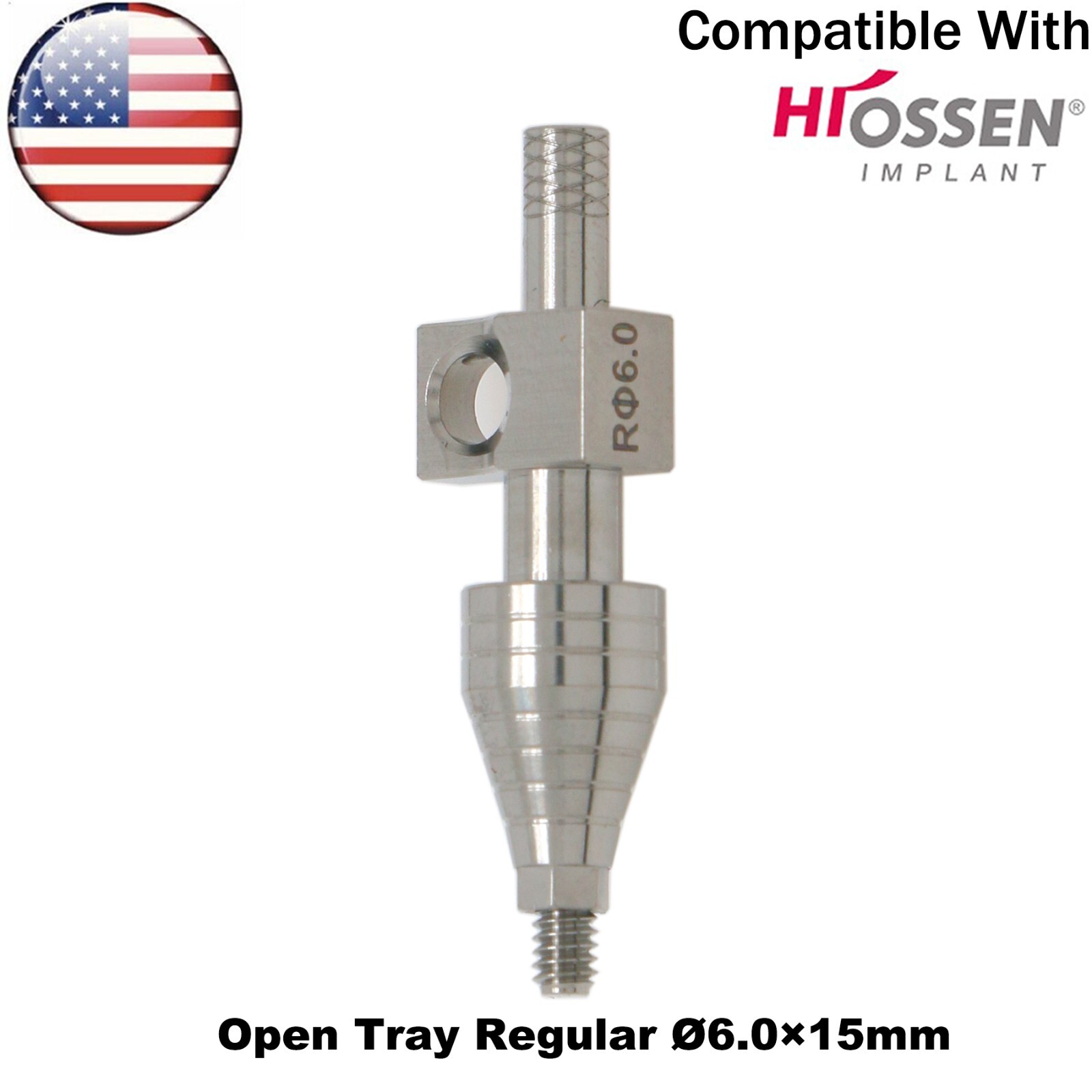 US Dental Transfer Impression Coping Open Tray M/R Fits Hiossen Osstem ET