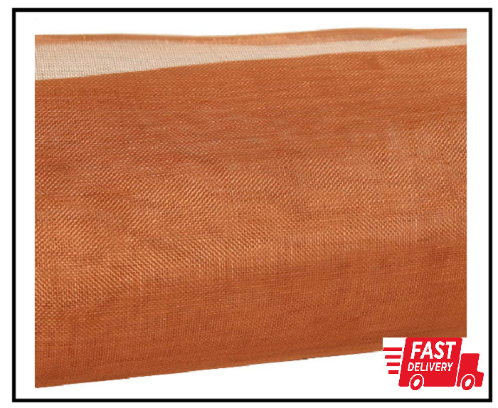 99.9% Pure Copper Wire 40 Mesh- 12.5″ x 38″ Dense Filter Screen Mesh