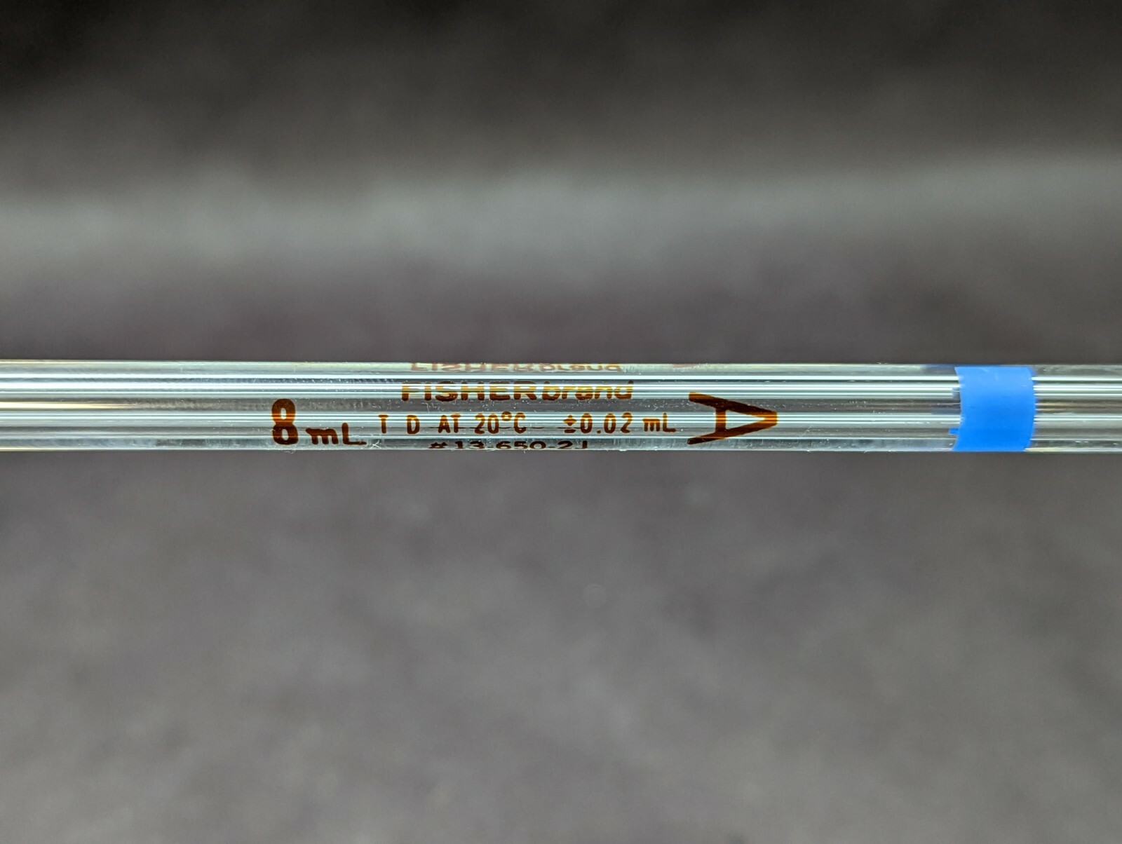 FISHERBRAND Glass Class A 0.5-40mL Bulb Volumetric Reusable Pipette Pipet 13-650
