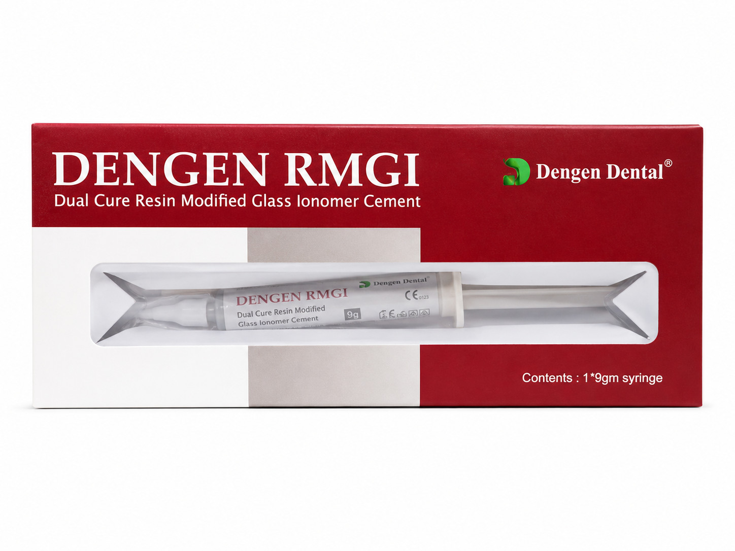 DENGEN RMGI Resin Modified Glass Ionomer Cement 9g Dental Restorative Material