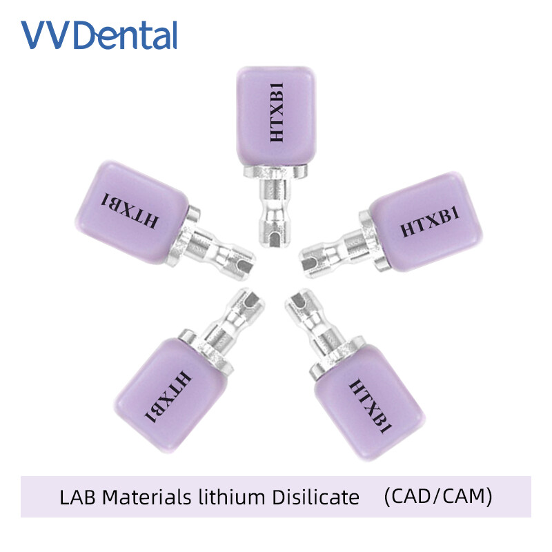C14 Dental Lithium Disilicate Glass Ceramic Blocks CAD CAM for Planmeca 5pcs