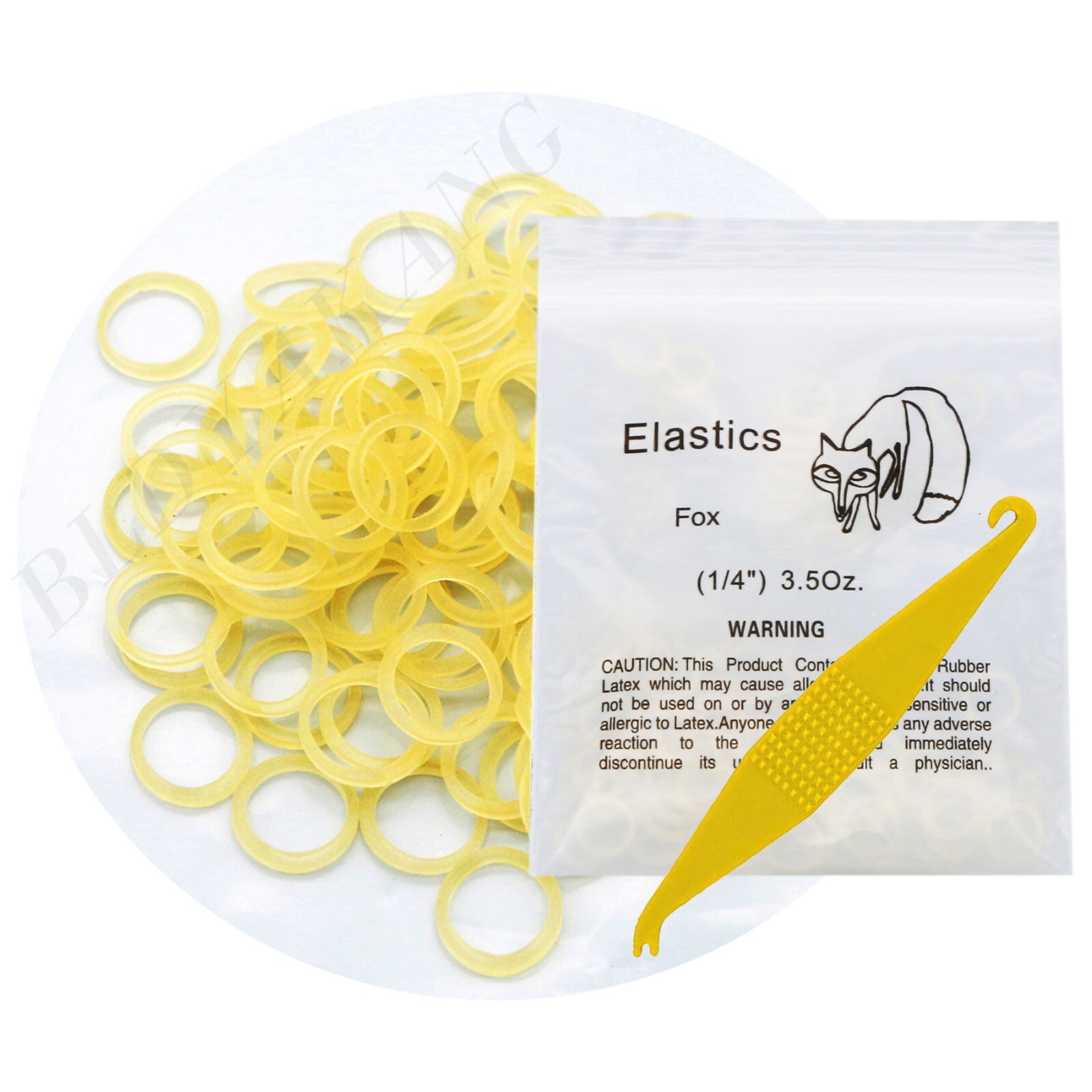 US Orthodontic Latex Elastics Dental Braces Rubber Bands 3.5/5.0/6.5 OZ Ortho