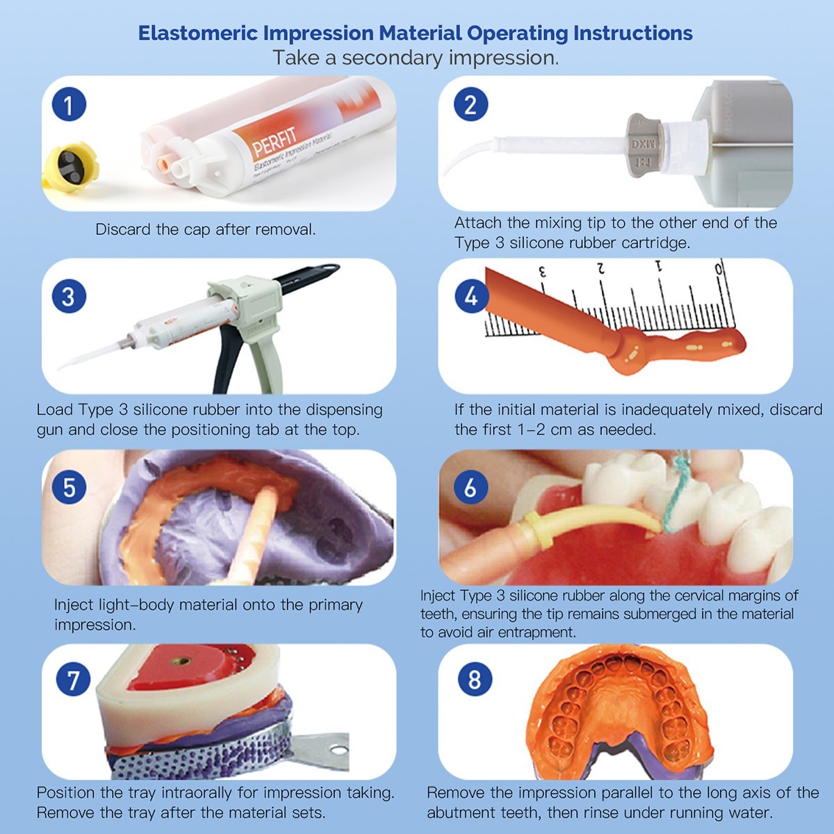 Dental Impression Material silicone Putty Normal Fast Set Heavy/Light Body