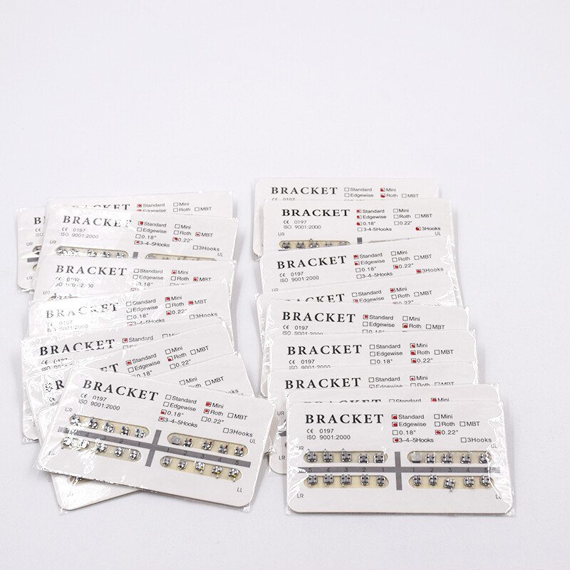 Dental Orthodontic Metal Bracket Braces Mini Standard Roth MBT Edgewise 25 Model
