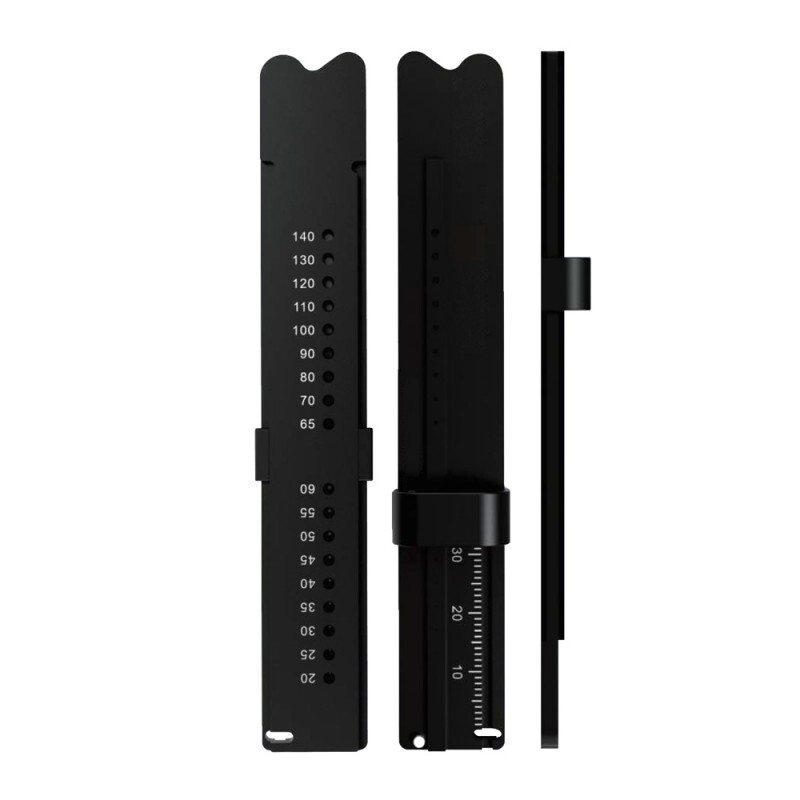 Woodpecker R1 Plus Gutta Percha Ruler Endo Calibrator Aluminum Alloy 1 Year Warr