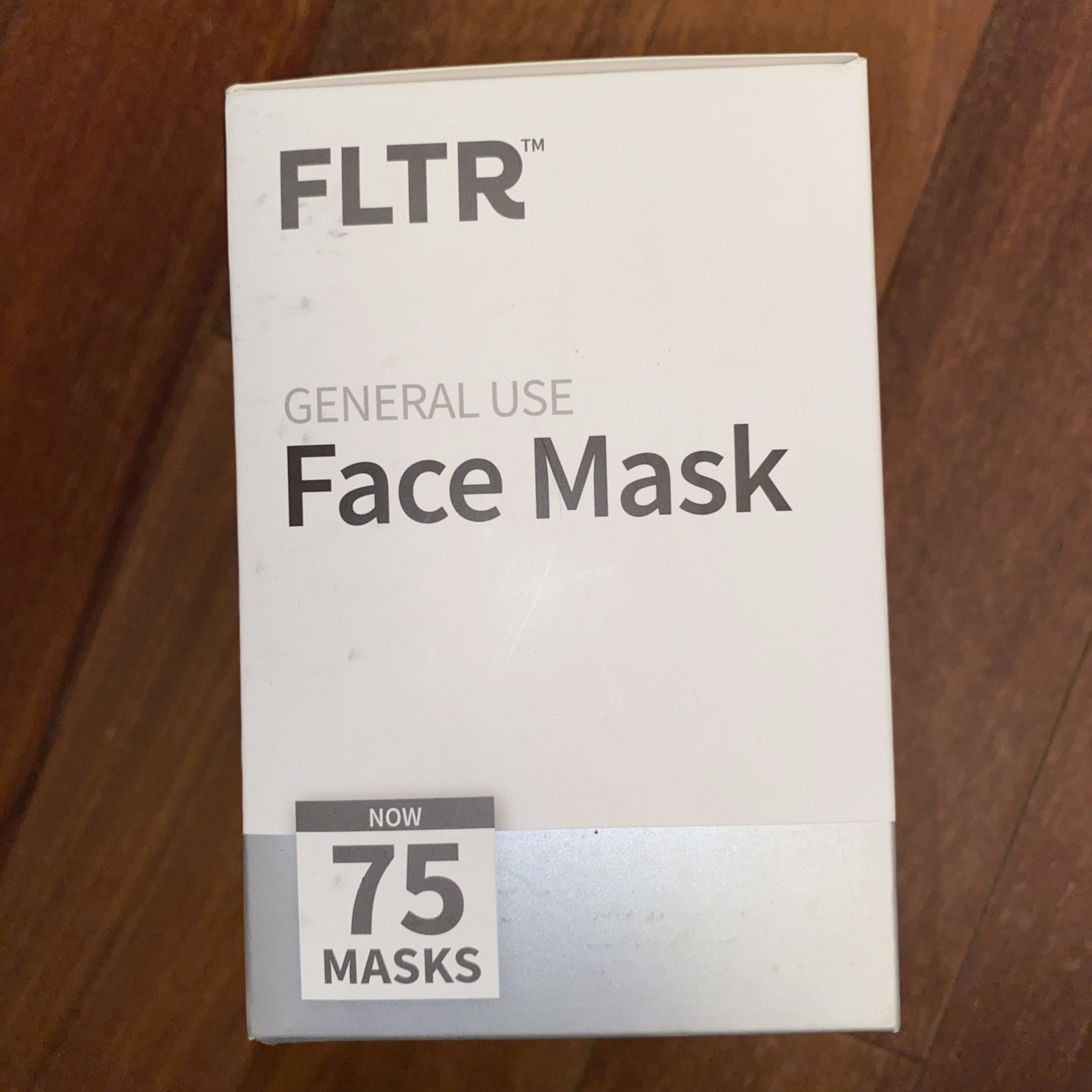 FLTR General Use Face Mask 3-Ply Face Mask 75 PCs Black