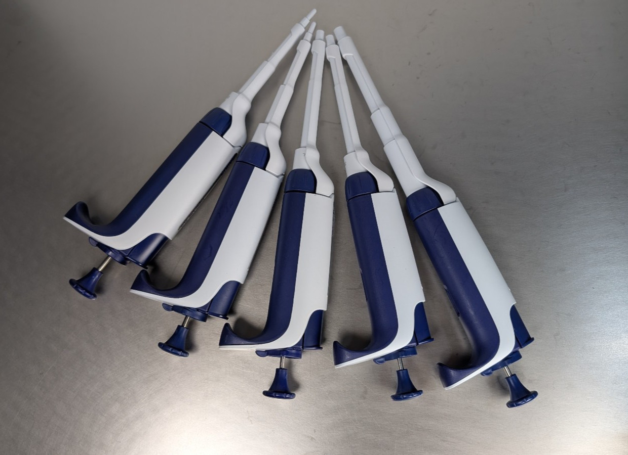 Rainin XLS LTS pipettes L2 L10 L20 L100 L200 L1000 & holders with Warranty