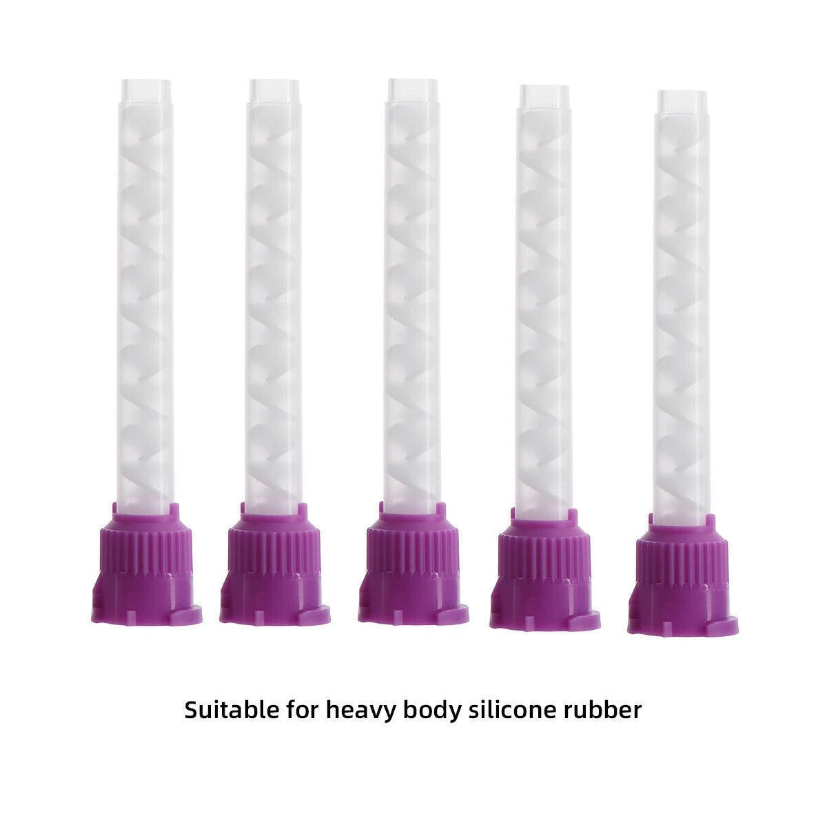 Dental Disposable Mixing Tips for Impression Material,C&B, Cements 100/pk