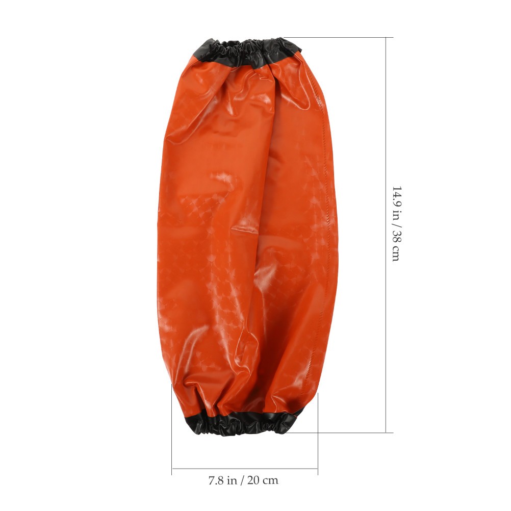 2 Pairs Waterproof PVC Working Sleeves Arm Covers for Kitchen and Home